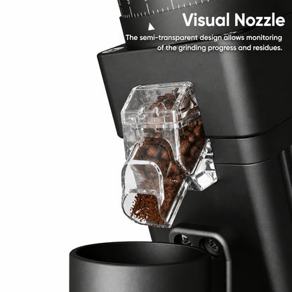 Starseeker E55PRO Electric Burr Coffee Grinder – 55 mm – in a lifestyle setting
