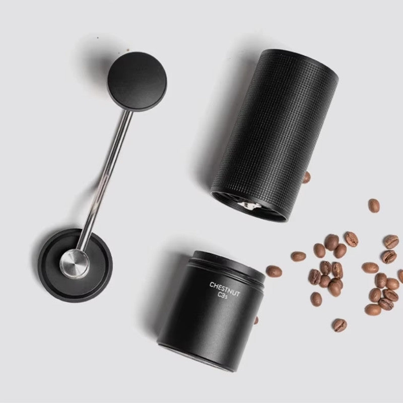 Timemore C3S Manual Coffee Grinder – S2C Steel Burrs – feature overview