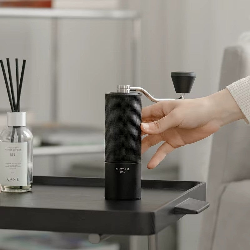 Timemore C3S Manual Coffee Grinder – S2C Steel Burrs – included accessories