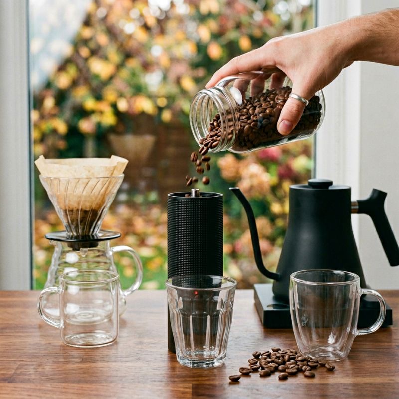 Timemore C3S Pro Manual Coffee Grinder – Folding Handle – product detail