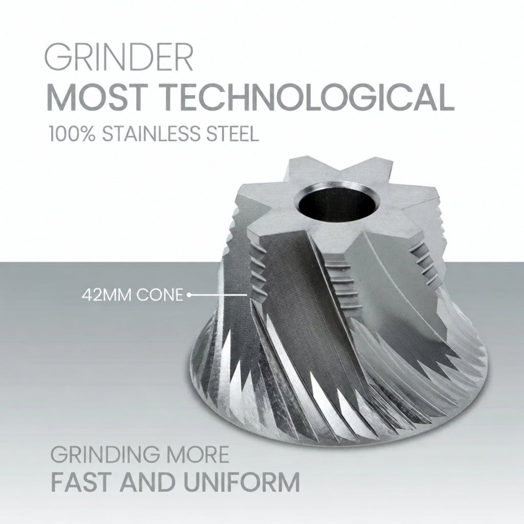 Timemore C5 Manual Coffee Grinder – 42 mm Steel Burrs – feature overview