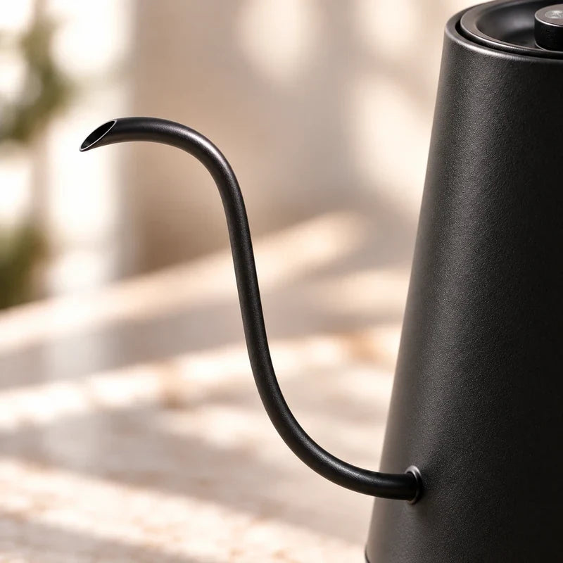 Timemore Fish Electric Gooseneck Kettle – Black, 600 ml – feature detail