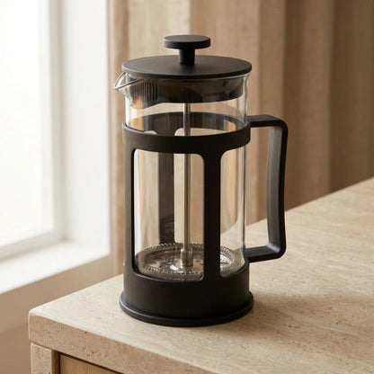Toulouse Glass French Press Cafetière – 350 or 600 ml – dimensions and specifications