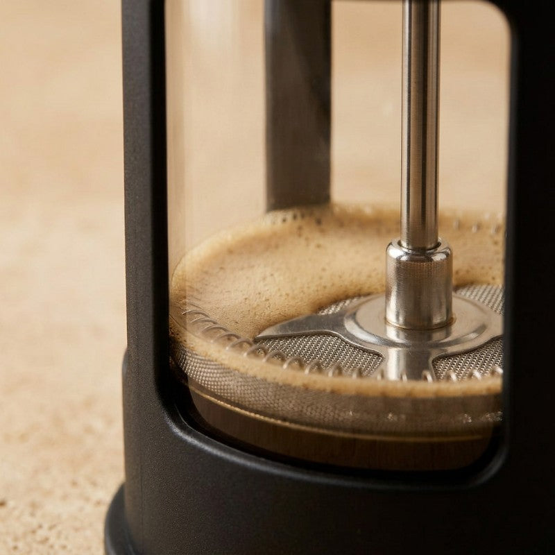 Toulouse Glass French Press Cafetière – 350 or 600 ml – feature overview