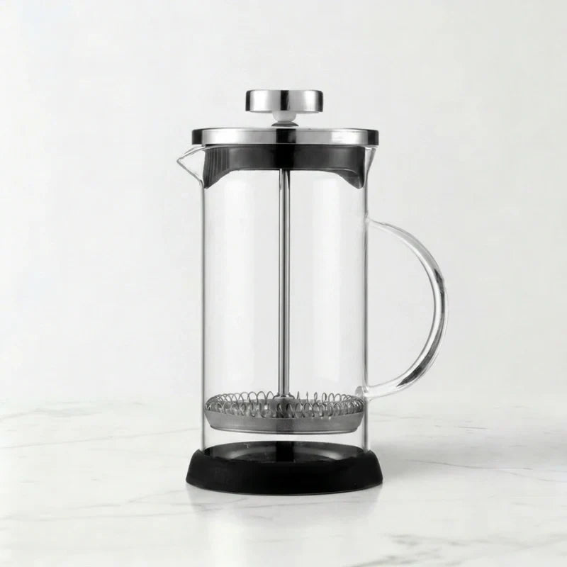 Versailles Glass French Press Cafetière – 350 or 600 ml – product view